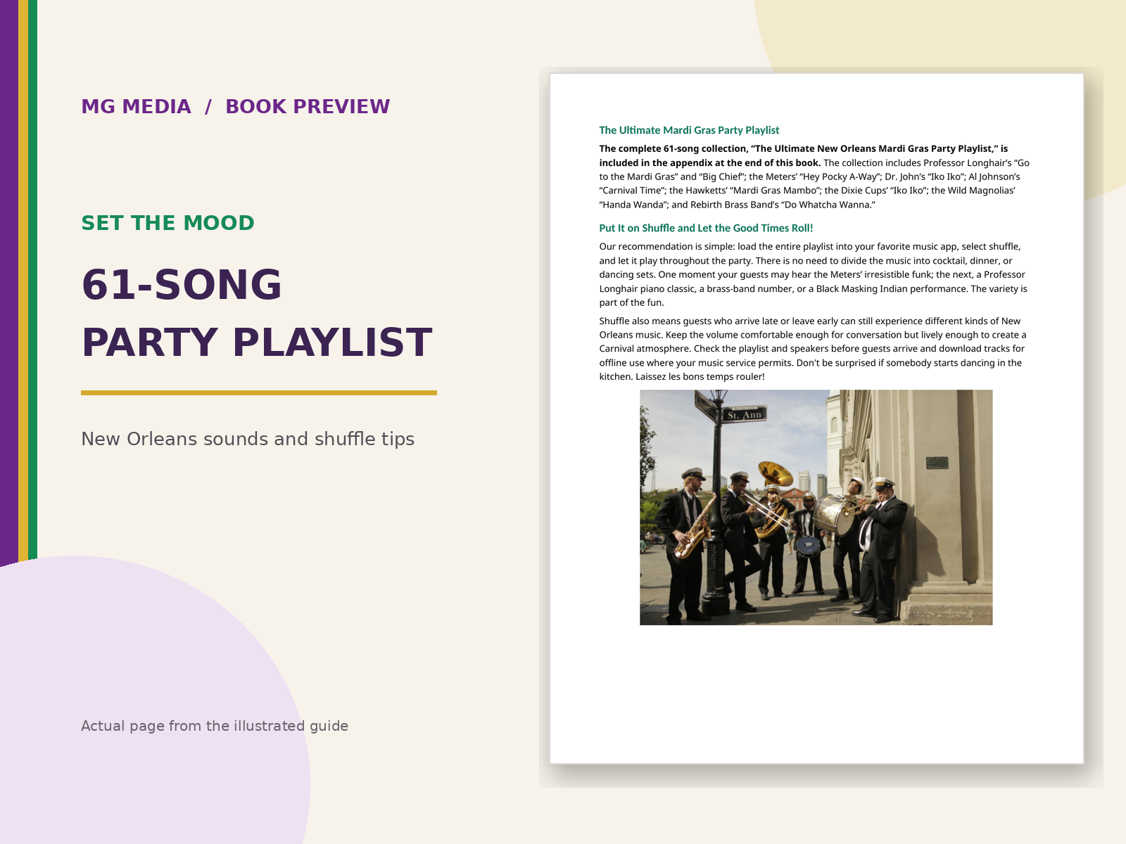 Preview of the music chapter